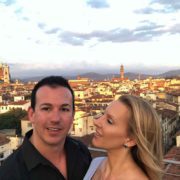 how see florence in a day best rooftop bar romantic couple