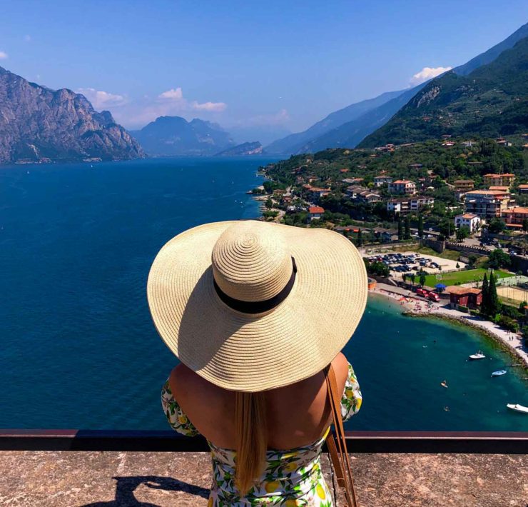 lake garda italy travel guide woman looking best view