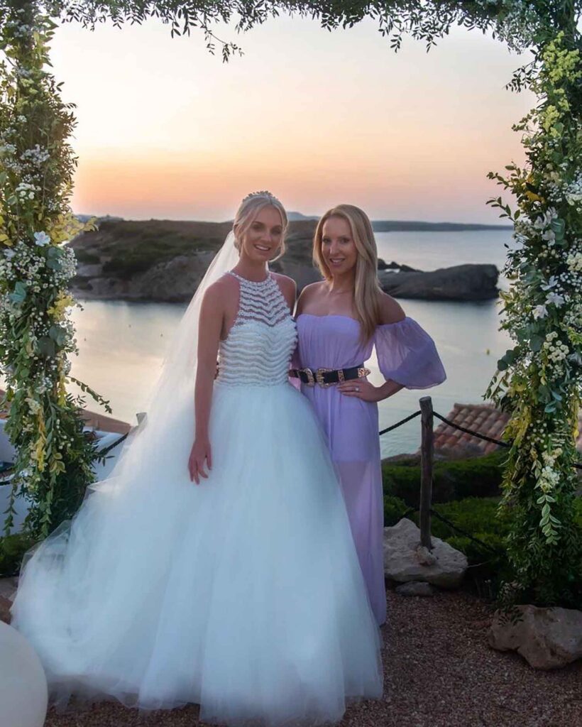 menorca wedding Arenal D’en Castell bay sunset