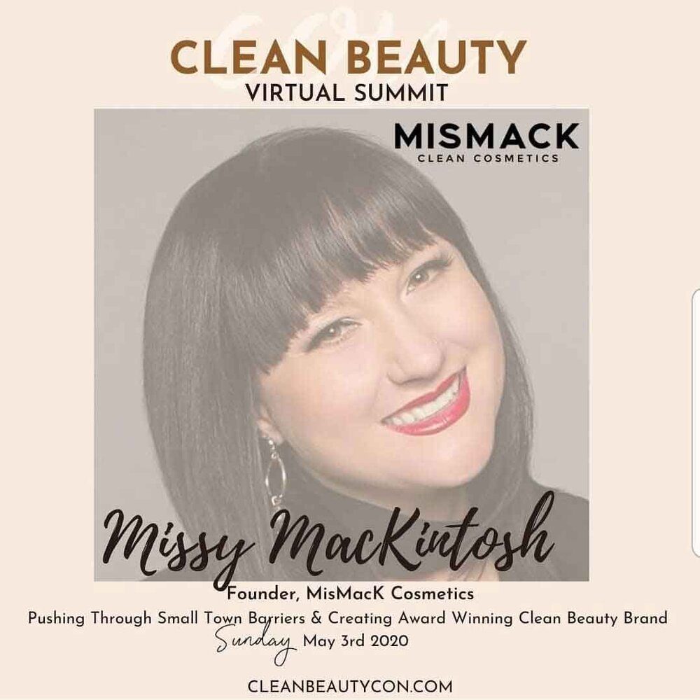 Clean Bueaty Summit talker makeup artist missy mackintosh headshot