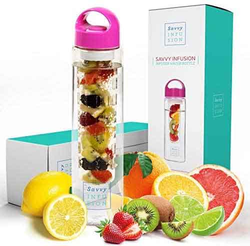 Infused water bottle fruit amazon gifts her