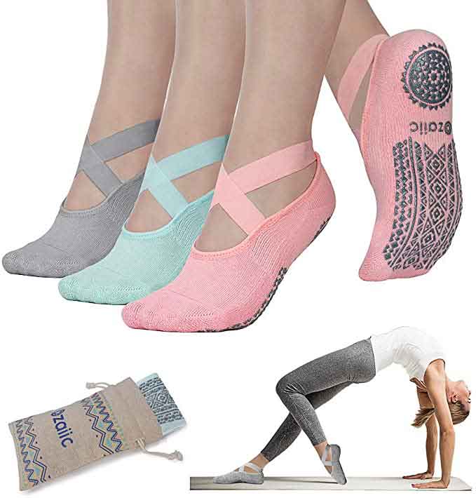 amazon healthy valentines day gifts yoga socks 3 colors