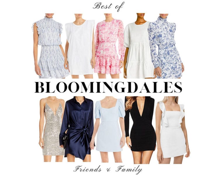 Bloomingdales friends and family sale womens best fashion 2021