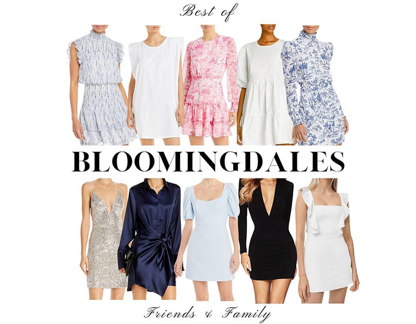 Bloomingdales friends and family sale womens best fashion