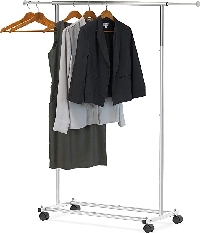 garment wrack closet organizer amazon stainless steel