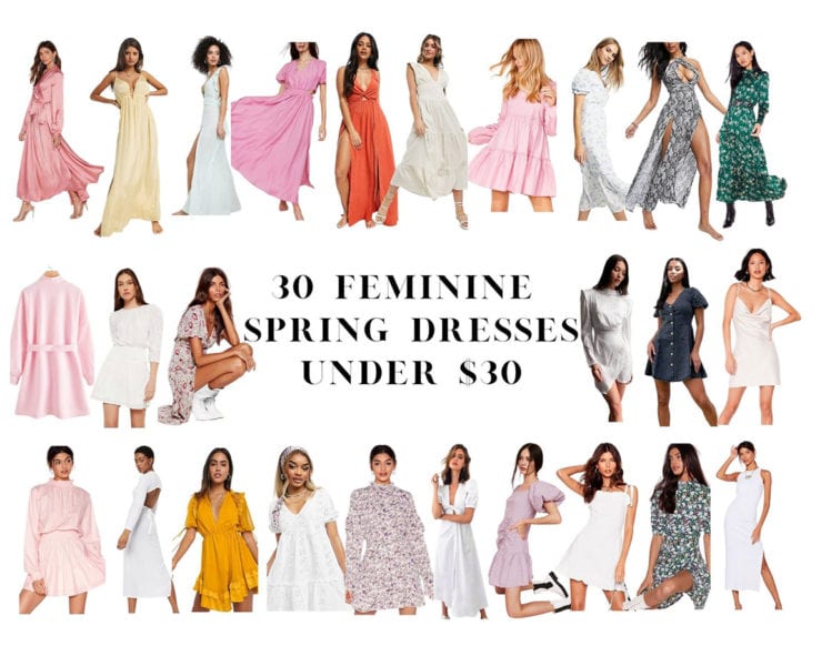 affordable spring dresses cheap womens fashion
