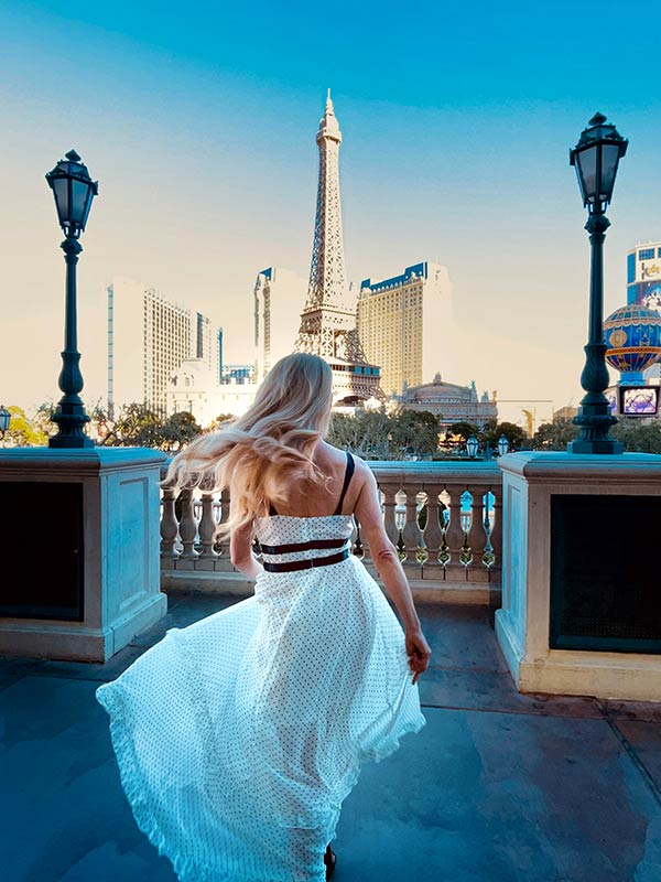 best Instagram spot Vegas bellagio fountains
