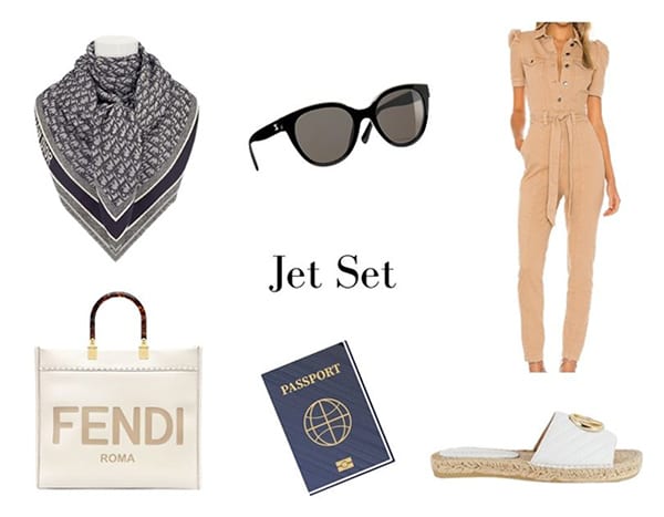 vacation packing essentials flight travel outfit