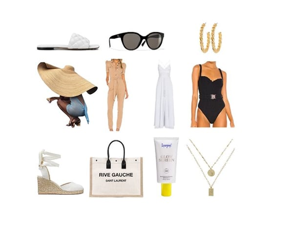 vacation essentials beach packing womens fashion