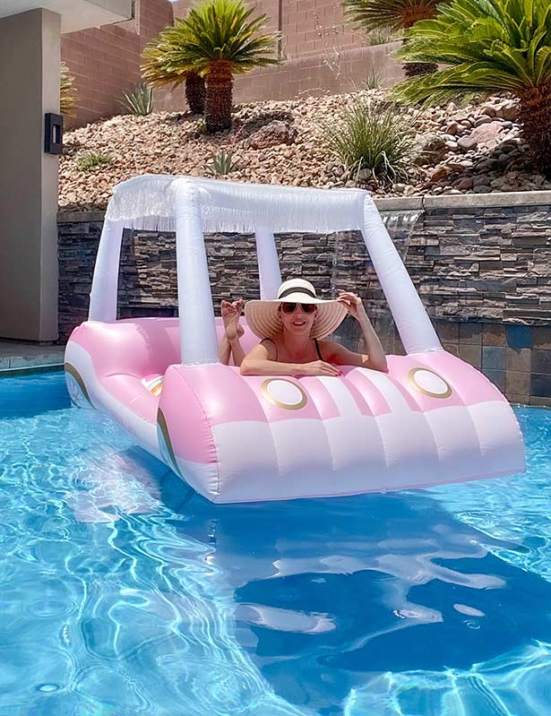 Barbie pool floaty summer fun kids adults