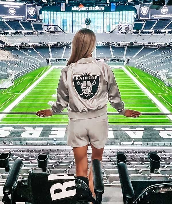 Las Vegas Raiders Allegiant Stadium inside