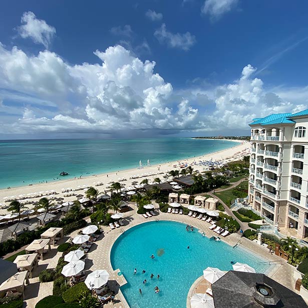 Seven Stars resort Turks Caicos hotel beach view oceanfront suite