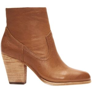 cowboy heeled ankle boots brown 2022