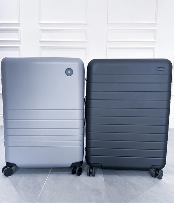 Monos VS Away Luggage review Which is better? Glamour and Gains