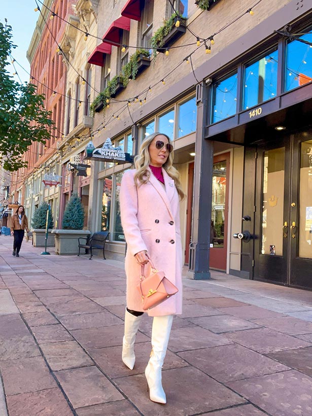 styling white boots fashion blogger glamour gains street