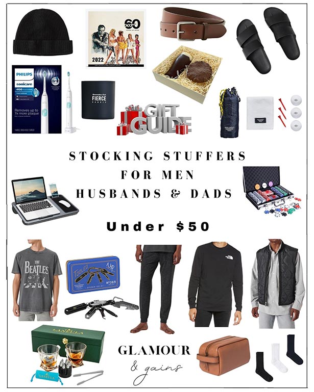 best mens stocking stuffer ideas under $50 2021 unique thoughtful gifts