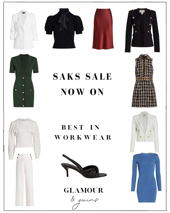saks fifth avenue sale womens workwear dresses jackets blazers