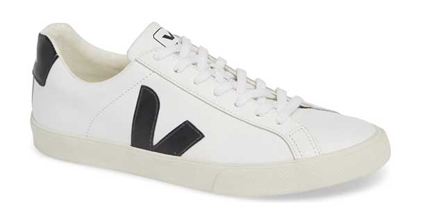 Veja white leather sneakers cost per wear low 