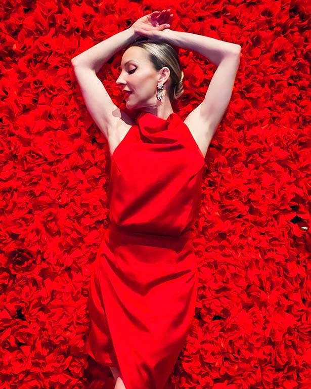 fashion color trends 2024 red dress eve dawes fashion blogger