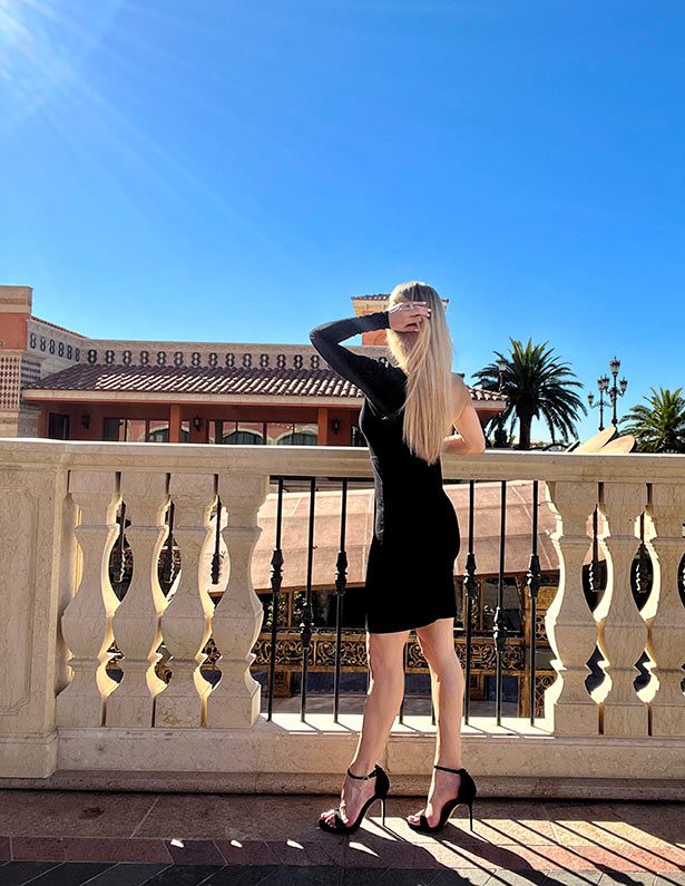 Sarah Flint Sandals black suede 100 mm fashion blogger Glamour Gains Vegas