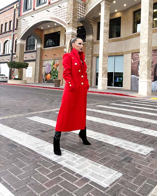 best red coats womens winter fashion trends