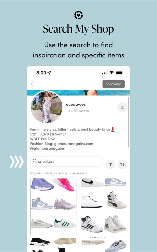 search liketoknowit app for what you're shopping for evedawes