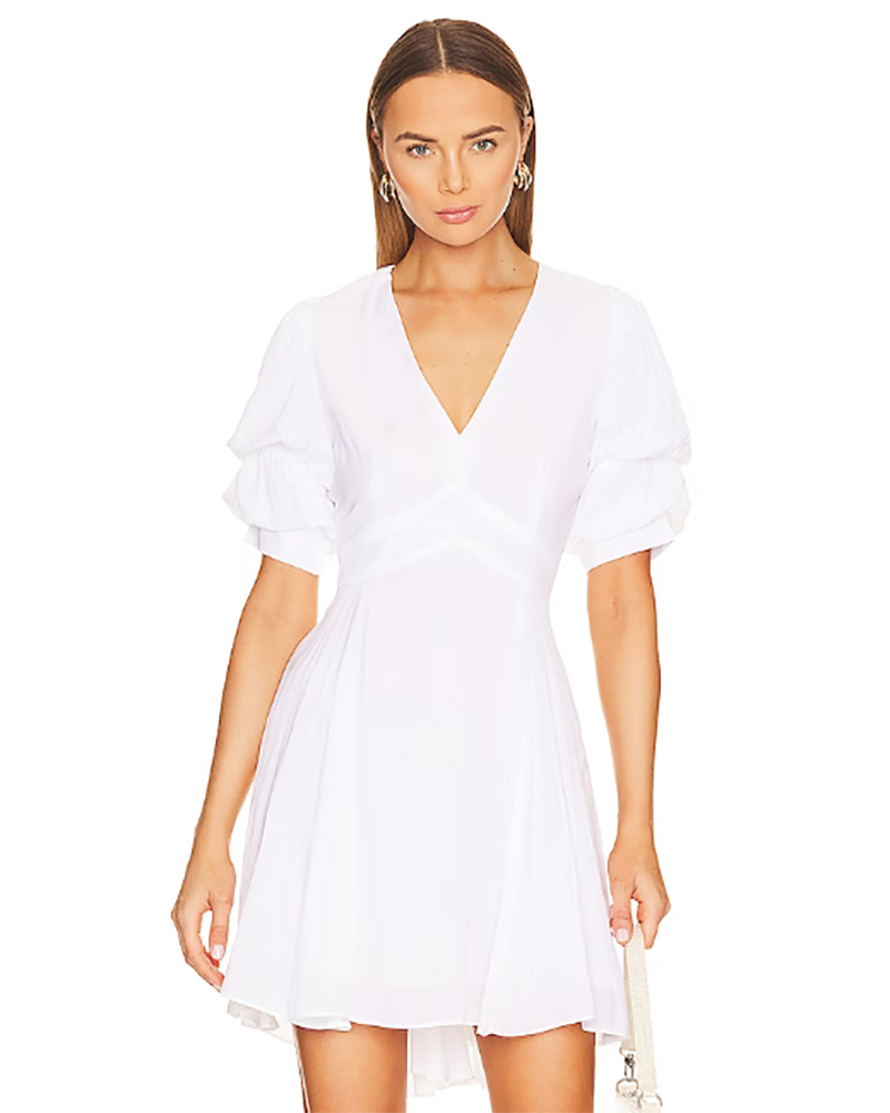 summer wardrobe essentials 2023 little white dress