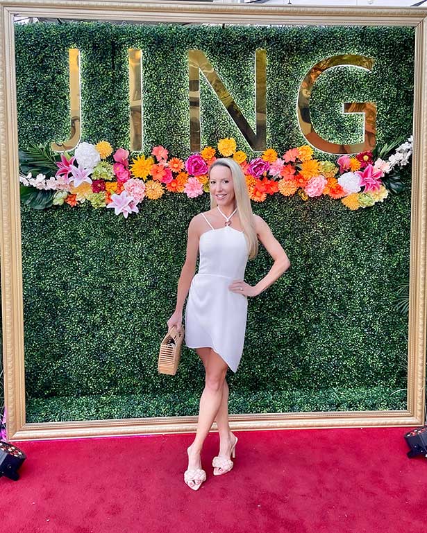 jing restaurant review glamour gains white dress red carpet