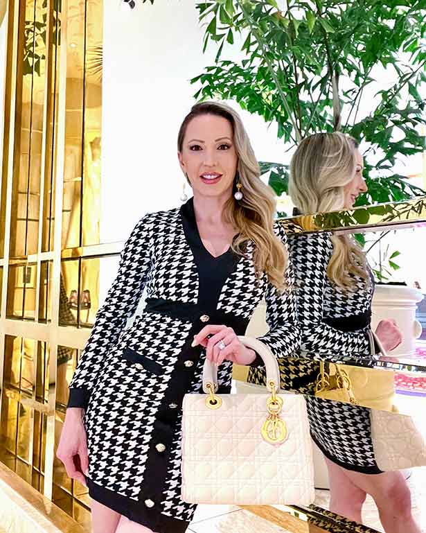 Lady Dior review medium bag beige Eve Dawes Wynn Las Vegas