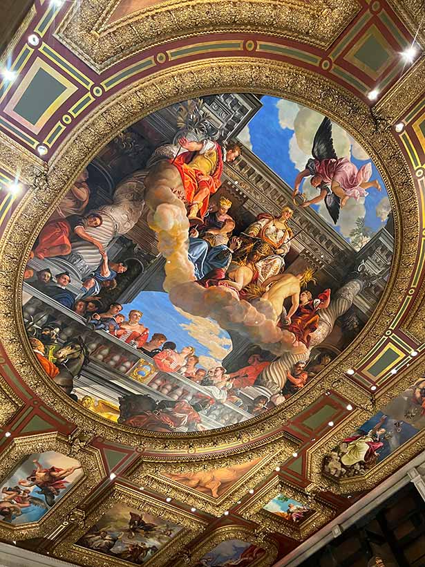 venetian las vegas italian fresco ceilings
