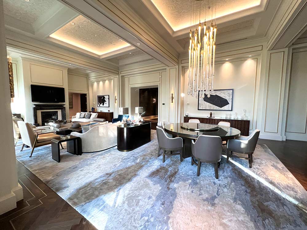 The Palazzo at The Venetian Resort Chairman Suite Las Vegas living area