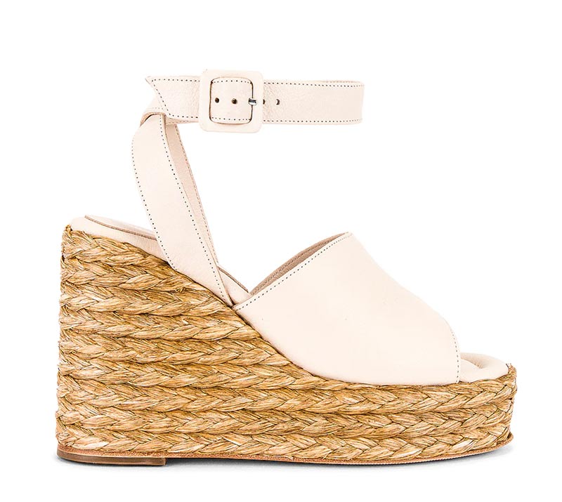 summer shoes espadrilles wedges white open toe