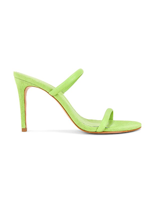 green shoes heels sandals
