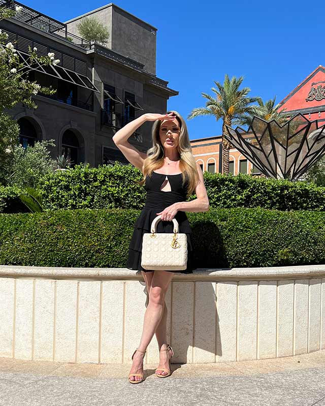 little black summer dress dior bag fashion blogger eve dawes