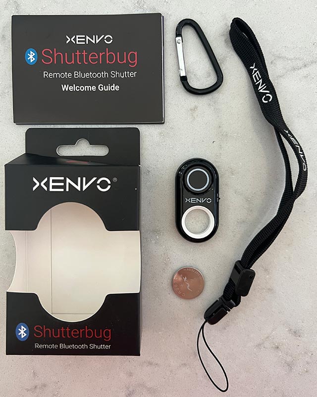 bluetooth camera remote clicker selfies Xenvo Amazon