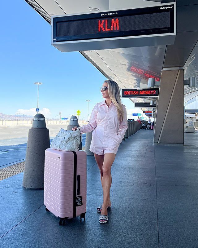 travel outfits womens pink long sleeve romper revolve