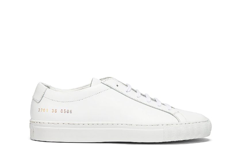 womens white sneakers trends 2022 common projects achilles