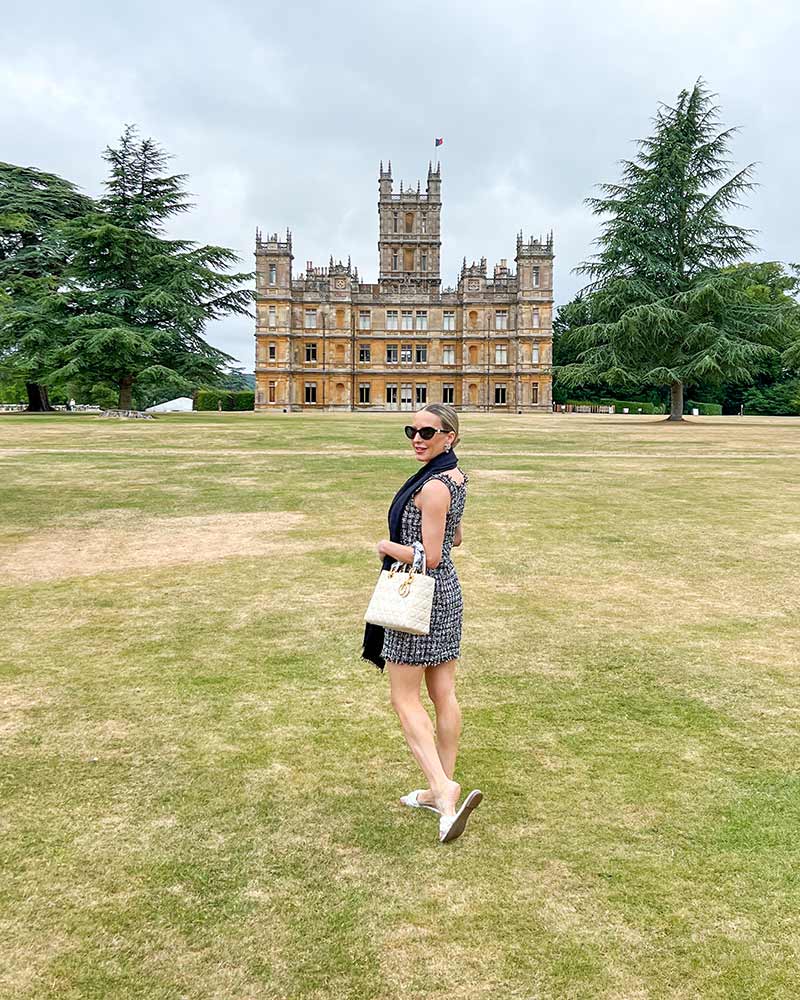Highclere Castle real Downton Abbey tour self guided