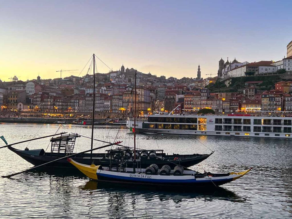 porto portugal things do sunset river
