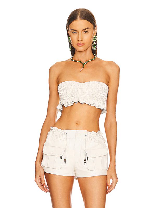 cargo shorts womens cream beige