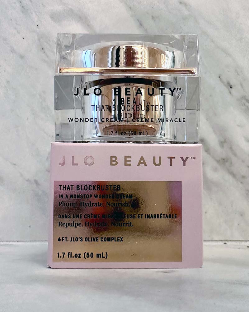 JLo beauty face moisturizer that blockbuster wonder cream