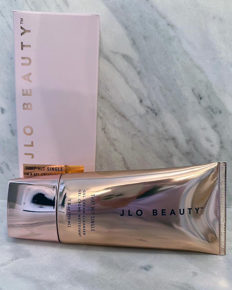 JLo beauty gel cream cleanser face wash