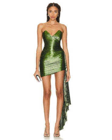Fashion Green Dress S1034 main image 0