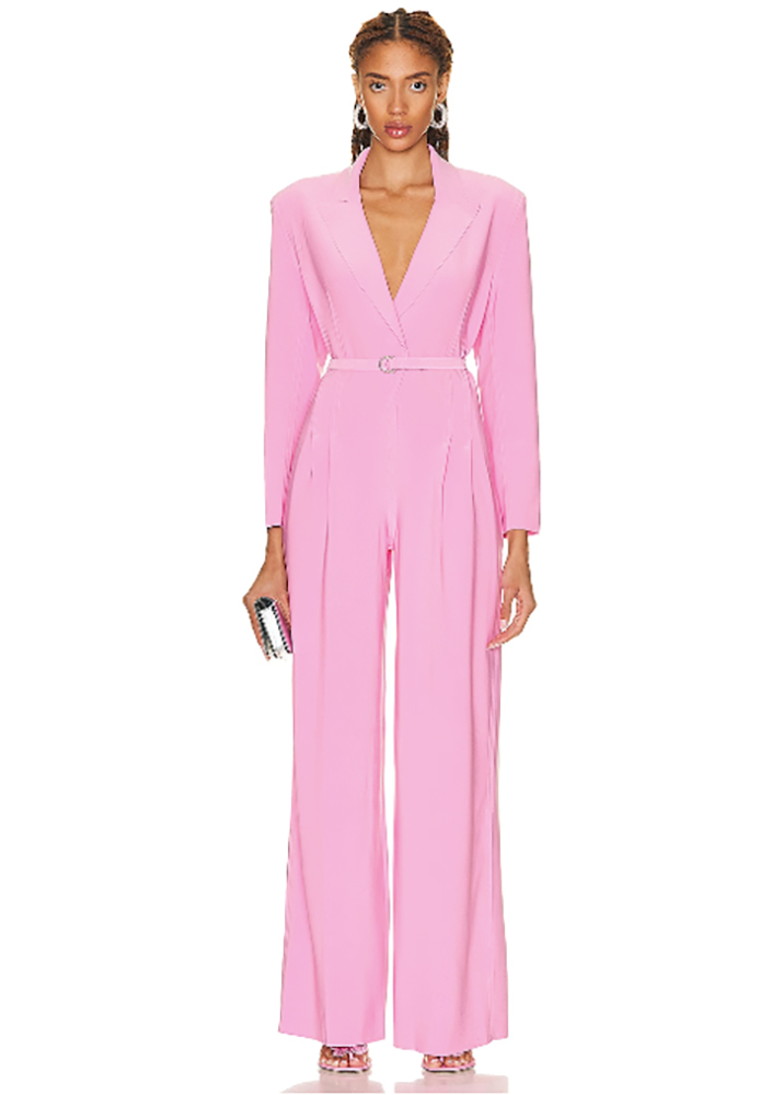 designer jumpsuit womens pink wedding outfit