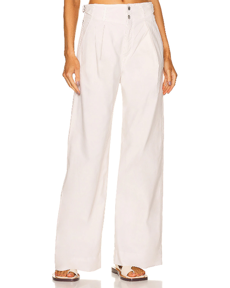 wide leg trousers neutral citizens humanity sale