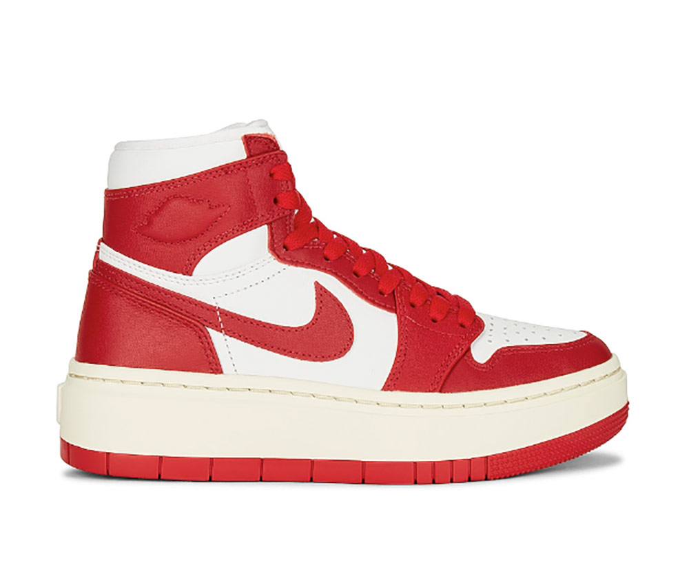Nike Air Jordan 1 Elevate Mid top Sneakers womens red white