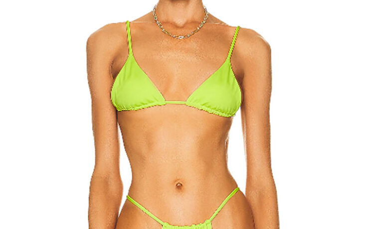 neon lime green bikini trend 2023