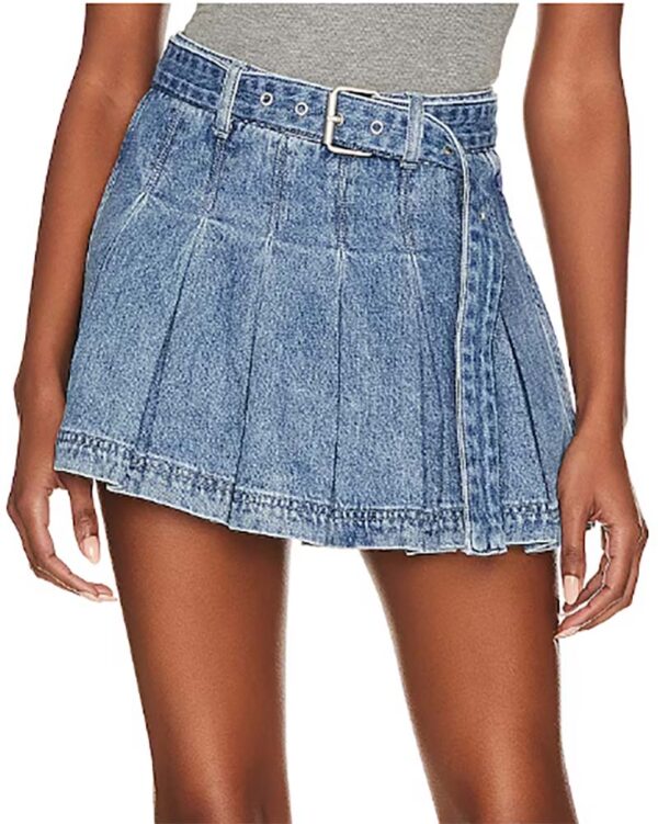 Denim Mini Skirt