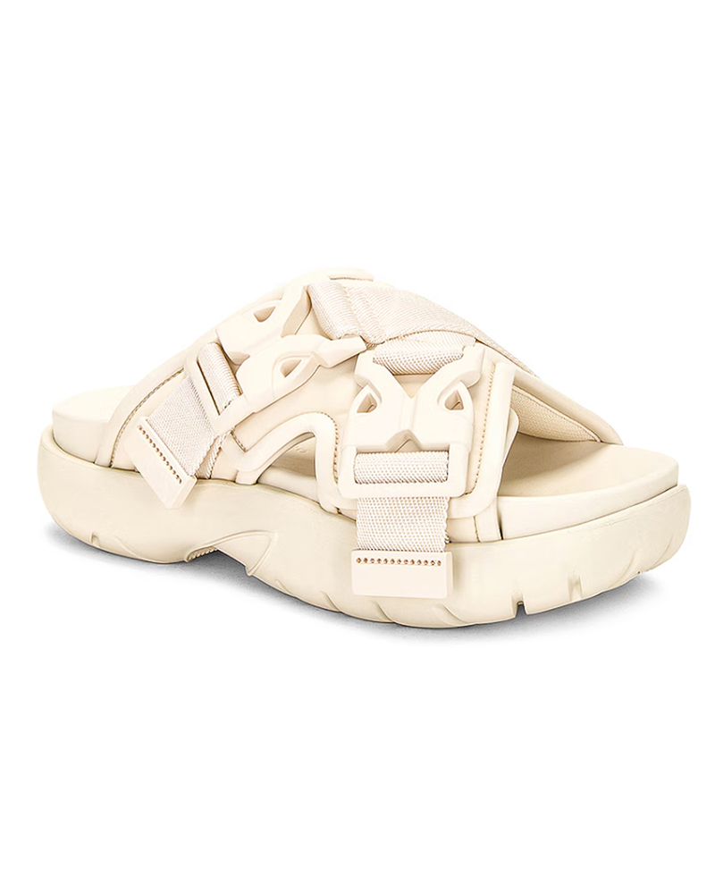 bottega veneta slide sandals womens sea salt cream