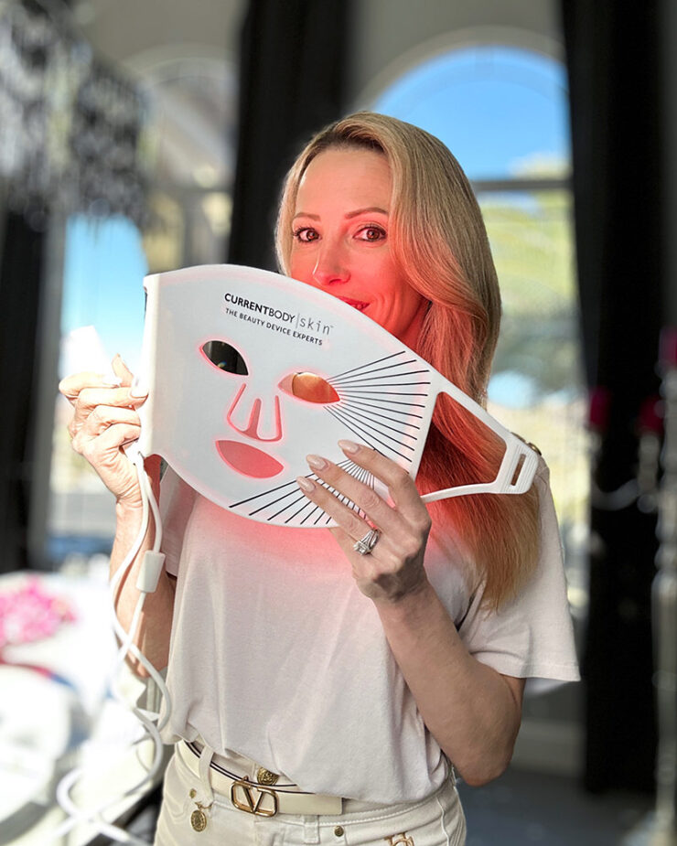 CurrentBody LED mask review Before & after results Glamour and Gains